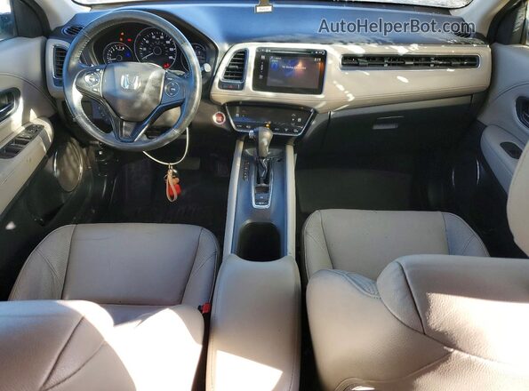 3CZRU5H72GM712960 2016 HONDA HR-V White Առջևի վահանակի տեսք