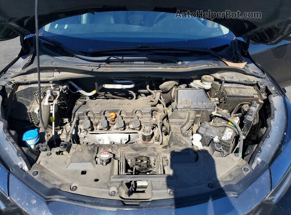 3CZRU5H73KM714242 2019 HONDA HR-V Black Rear interior view