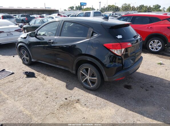 3CZRU5H73NM702760 2022 HONDA HR-V Black Հետևի ձախ