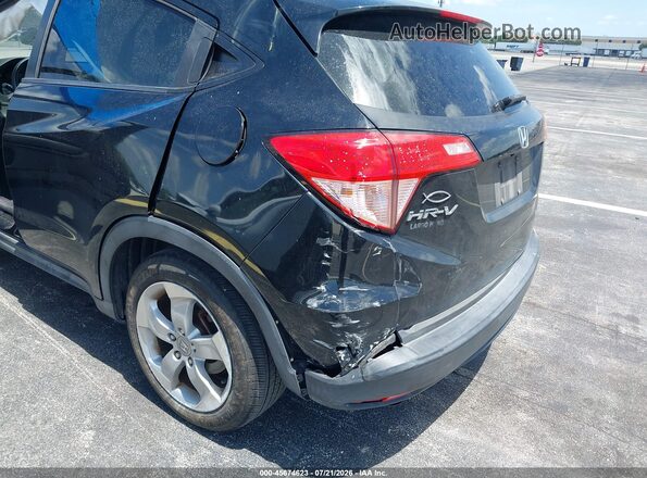 3CZRU5H74GM715262 2016 HONDA HR-V Black Widok z przodu