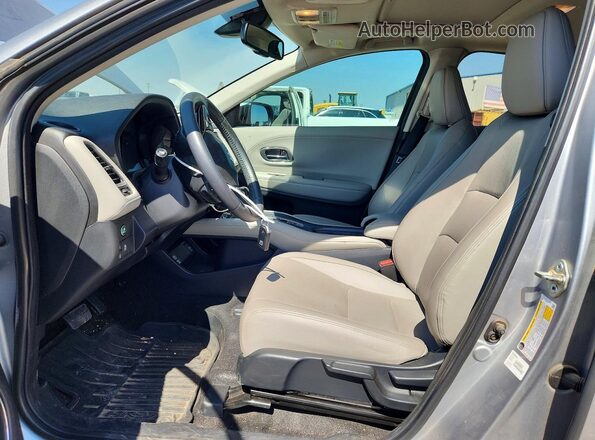 3CZRU5H74KM700219 2019 HONDA HR-V Silver Front interior view