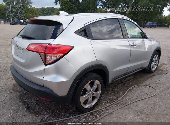 3CZRU5H75GM728943 2016 HONDA HR-V Silver Trasero derecho