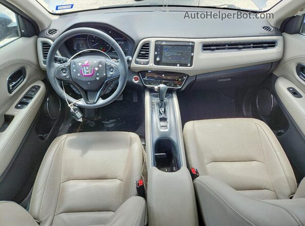 3CZRU5H75MM707652 2021 HONDA HR-V Silver Առջևի վահանակի տեսք