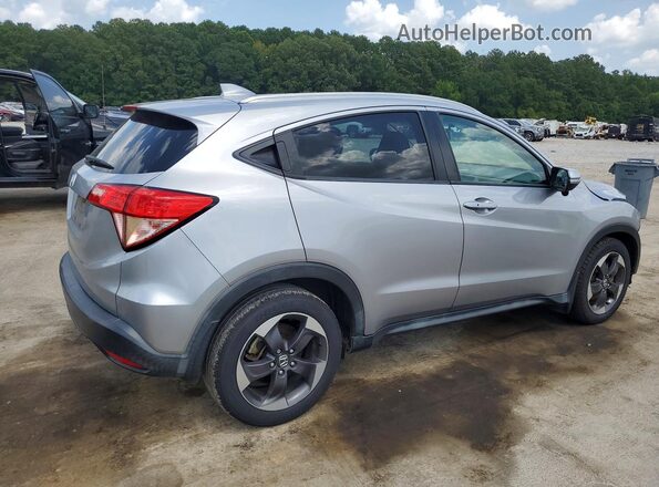 3CZRU5H76JM701029 2018 HONDA HR-V Серебряный Задняя правая четверть