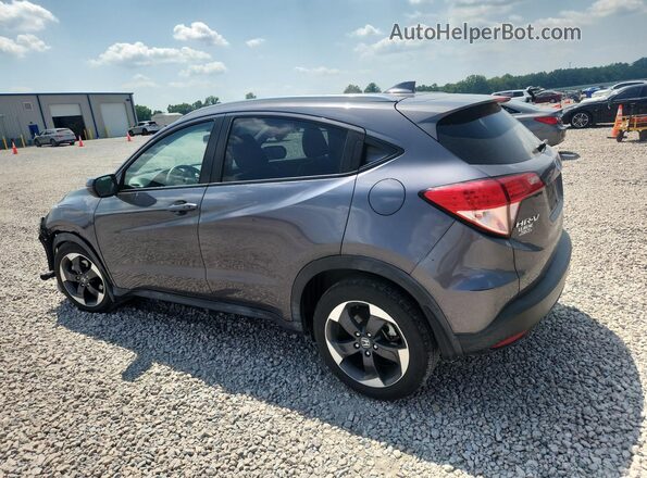 3CZRU5H76JM707445 2018 HONDA HR-V Gray Հետևի ձախ