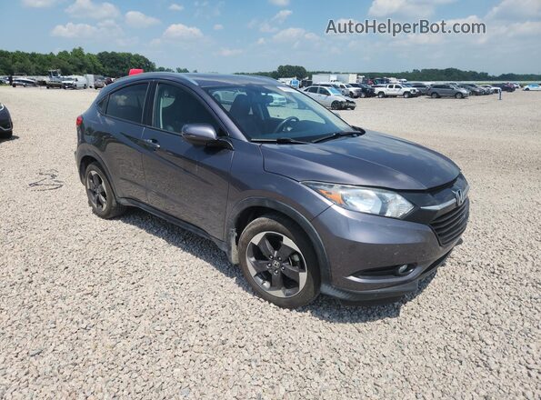 3CZRU5H76JM707445 2018 HONDA HR-V Gray Առջևի աջ