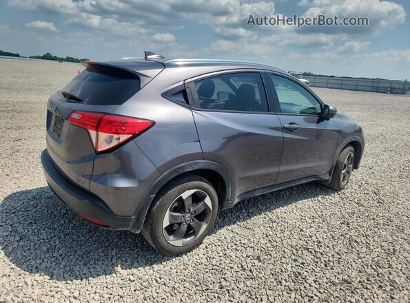 3CZRU5H76JM707445 2018 HONDA HR-V Gray Հետևի աջ