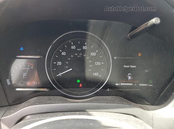 3CZRU5H76NM708391 2022 HONDA HR-V Silver Սարքավորումների վահանակի տեսք