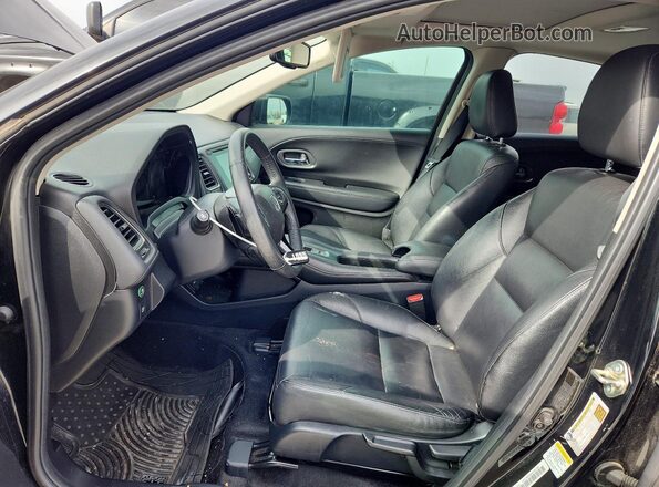 3CZRU5H77GM724294 2016 HONDA HR-V Black Սալոնի դիմացի տեսք
