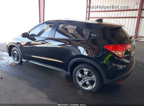 3CZRU5H77HM709098 2017 HONDA HR-V Black Widok z przodu