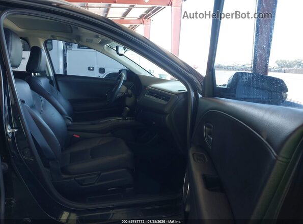 3CZRU5H77HM709098 2017 HONDA HR-V Black Widok wnętrza z przodu