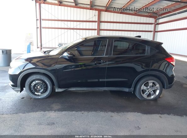 3CZRU5H77HM709098 2017 HONDA HR-V Black Widok wnętrza 360 stopni