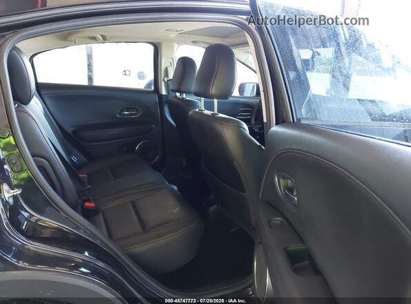 3CZRU5H77HM709098 2017 HONDA HR-V Black Widok naklejki z numerem VIN