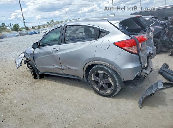 3CZRU5H77JM705218 2018 HONDA HR-V Silver Trasero izquierdo