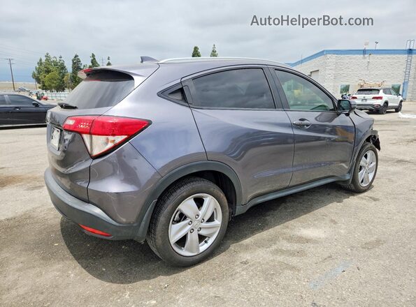 3CZRU5H77KM713918 2019 HONDA HR-V Charcoal Հետևի աջ