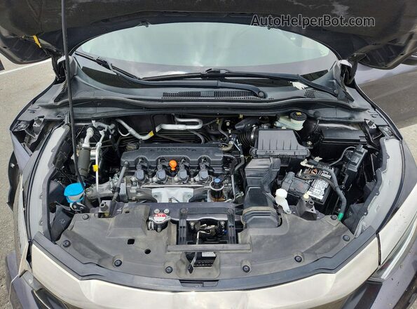 3CZRU5H77KM713918 2019 HONDA HR-V Charcoal Շարժիչի բաժամունքի տեսք