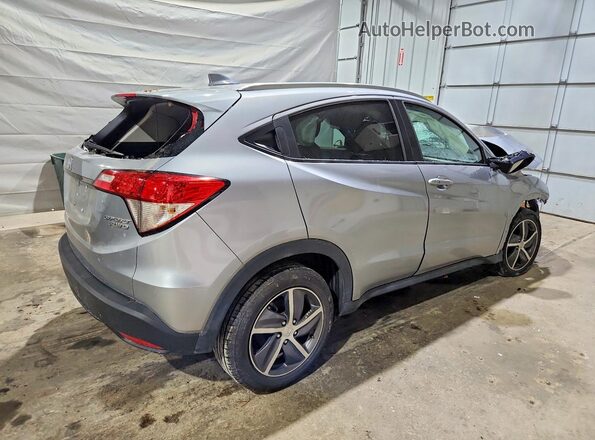 3CZRU5H77MM726963 2021 HONDA HR-V Серебряный Задняя правая четверть