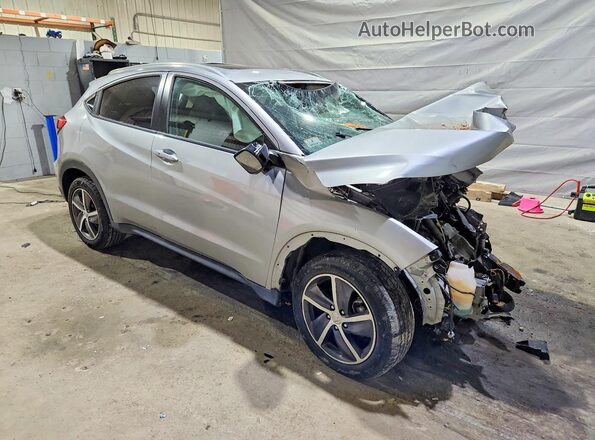 3CZRU5H77MM726963 2021 HONDA HR-V Серебряный Передняя правая четверть