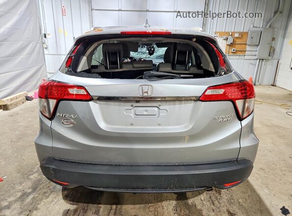 3CZRU5H77MM726963 2021 HONDA HR-V Серебряный Вид сзади