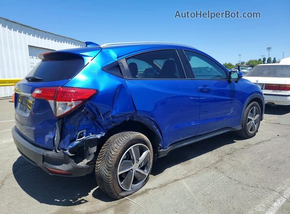 3CZRU5H77NM701997 2022 HONDA HR-V Blue Задня права чверть