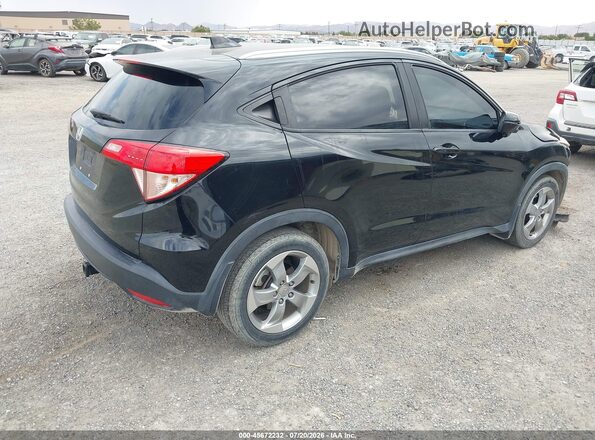 3CZRU5H78HM726086 2017 HONDA HR-V Черный Задняя правая четверть