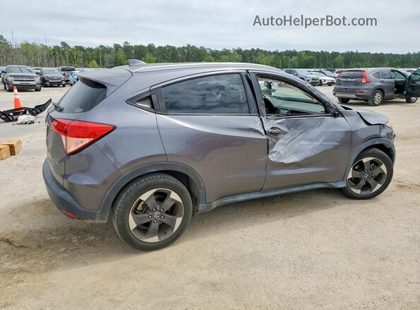 3CZRU5H7XJM714883 2018 HONDA HR-V Серый Задняя правая четверть
