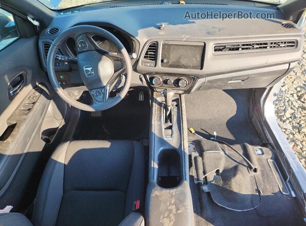 3CZRU6H10KG714618 2019 HONDA HR-V Silver Առջևի վահանակի տեսք