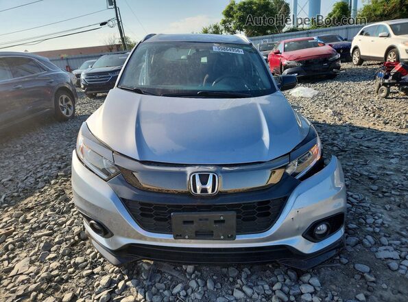 3CZRU6H10KG714618 2019 HONDA HR-V Silver Դիմացի տեսք
