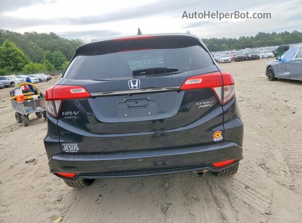 3CZRU6H10KG717552 2019 HONDA HR-V Черный Вид сзади
