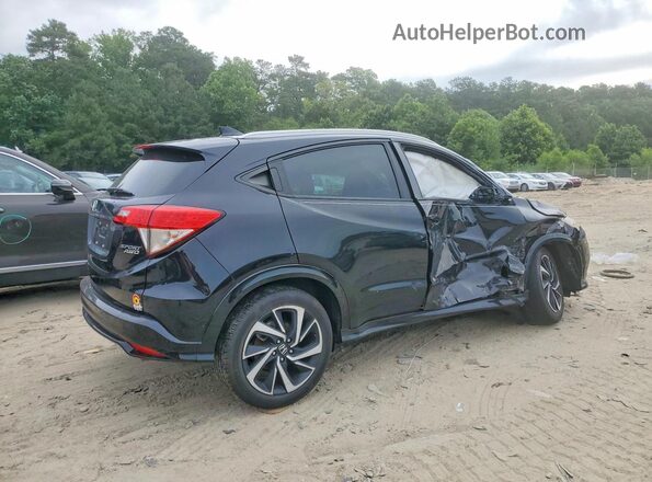 3CZRU6H10KG717552 2019 HONDA HR-V Черный Задняя правая четверть