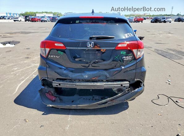 3CZRU6H10KG734609 2019 HONDA HR-V Black უკანა ხედი