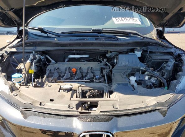 3CZRU6H10KG734609 2019 HONDA HR-V Black უკანა სალონის ხედი