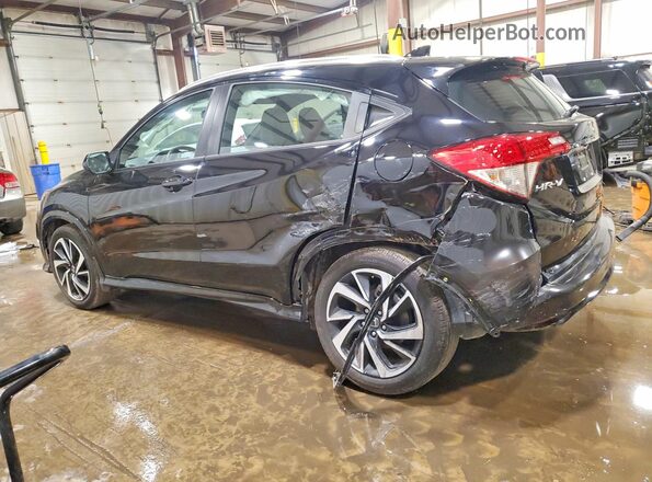 3CZRU6H10KM742338 2019 HONDA HR-V Black უკანა მარცხენა