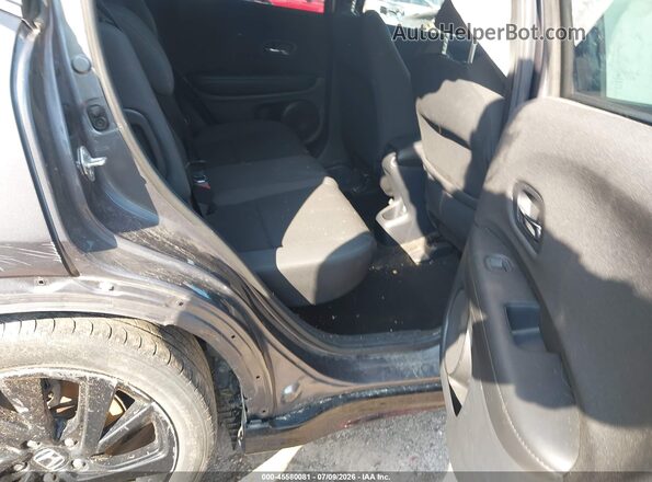 3CZRU6H10MM735117 2021 HONDA HR-V Gray Vista de la etiqueta del VIN
