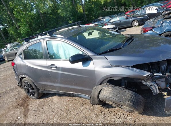 3CZRU6H10MM735117 2021 HONDA HR-V Gray Vista interior de 360 grados