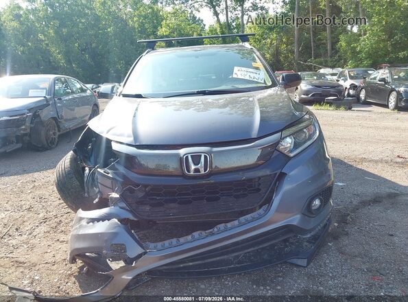 3CZRU6H10MM735117 2021 HONDA HR-V Gray Vista interior trasera