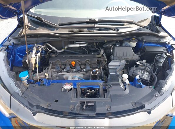 3CZRU6H10MM755626 2021 HONDA HR-V Blue უკანა ხედი