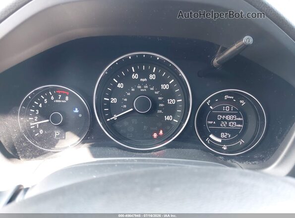 3CZRU6H10MM755626 2021 HONDA HR-V Blue უკანა სავარძლების ხედი