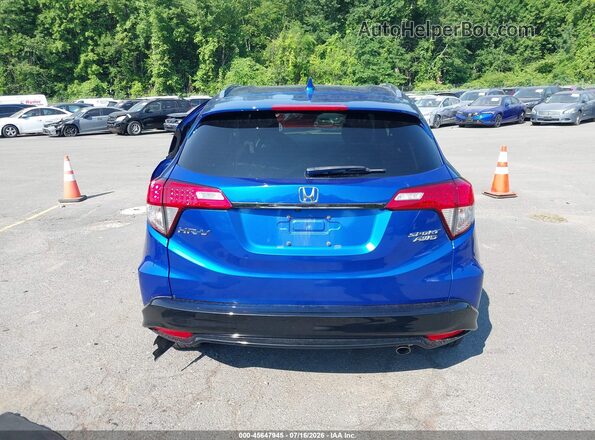3CZRU6H10MM755626 2021 HONDA HR-V Blue 