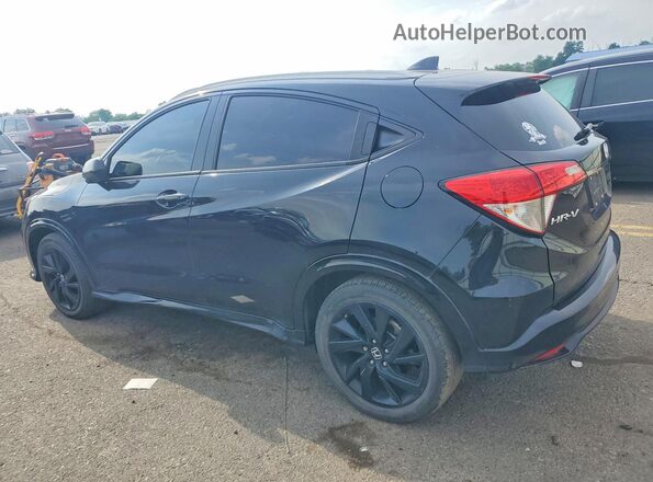 3CZRU6H10NM760102 2022 HONDA HR-V Black უკანა მარცხენა