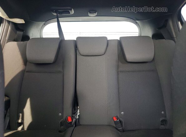 3CZRU6H10NM760102 2022 HONDA HR-V Black უკანა სავარძლების ხედი