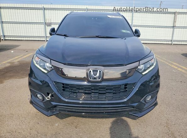 3CZRU6H10NM760102 2022 HONDA HR-V Black წინა ხედი