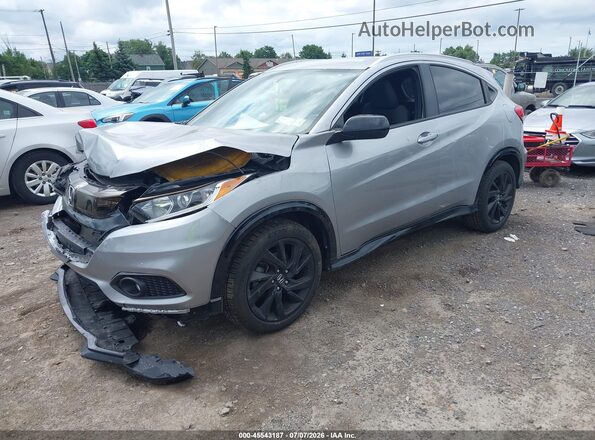 3CZRU6H10NM762173 2022 HONDA HR-V Серебряный Передняя левая четверть