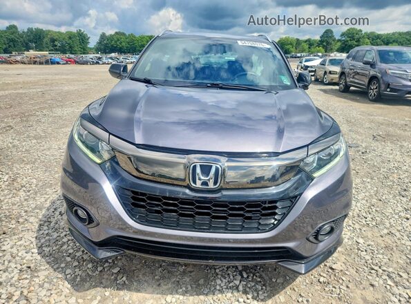 3CZRU6H11KG709847 2019 HONDA HR-V Silver Front view
