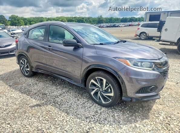 3CZRU6H11KG709847 2019 HONDA HR-V Silver Front right