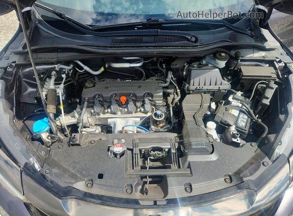 3CZRU6H11KG709847 2019 HONDA HR-V Silver Rear interior view