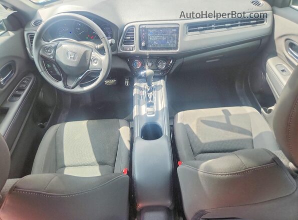 3CZRU6H11KG709847 2019 HONDA HR-V Silver Dashboard view