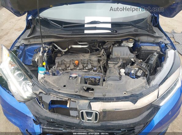 3CZRU6H11KG719441 2019 HONDA HR-V Blue Vista trasera