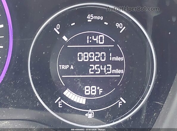 3CZRU6H11KG719441 2019 HONDA HR-V Blue 