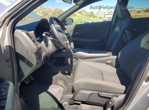 3CZRU6H11KG720055 2019 HONDA HR-V Silver Front interior view